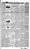 Westmorland Gazette Saturday 09 August 1834 Page 1