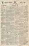 Westmorland Gazette Saturday 07 January 1843 Page 1