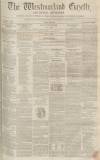 Westmorland Gazette Saturday 05 April 1851 Page 1