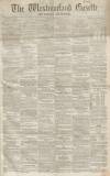 Westmorland Gazette Saturday 05 January 1856 Page 1