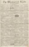Westmorland Gazette Saturday 19 January 1856 Page 1