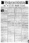 Shrewsbury Chronicle Saturday 30 January 1773 Page 1