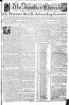 Shrewsbury Chronicle Saturday 02 September 1775 Page 1