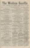 Western Gazette Saturday 05 November 1864 Page 1