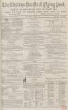 Western Gazette Friday 01 November 1867 Page 1