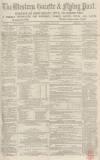 Western Gazette Friday 23 July 1869 Page 1