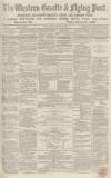 Western Gazette Friday 20 August 1869 Page 1