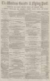 Western Gazette Friday 23 September 1870 Page 1