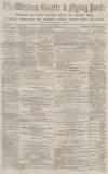 Western Gazette Friday 30 September 1870 Page 1