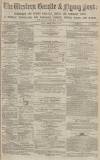 Western Gazette Friday 08 March 1872 Page 1