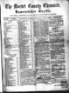 Dorset County Chronicle Thursday 01 September 1859 Page 1