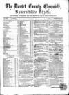 Dorset County Chronicle Thursday 17 January 1861 Page 1