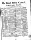 Dorset County Chronicle Thursday 11 September 1862 Page 1
