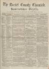 Dorset County Chronicle Thursday 29 January 1863 Page 1