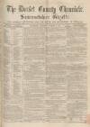 Dorset County Chronicle Thursday 01 November 1866 Page 1