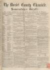 Dorset County Chronicle Thursday 08 November 1866 Page 1