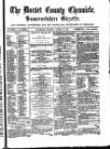 Dorset County Chronicle Thursday 29 January 1880 Page 1
