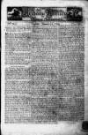 Sherborne Mercury Tue 31 Jan 1744 Page 1