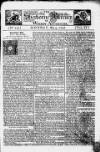 Sherborne Mercury Mon 04 May 1747 Page 1