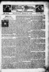 Sherborne Mercury Mon 16 Jan 1749 Page 1