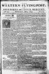 Sherborne Mercury Mon 05 Jun 1749 Page 1