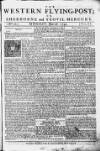Sherborne Mercury Mon 26 Jun 1749 Page 1