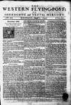 Sherborne Mercury Mon 07 Aug 1749 Page 1