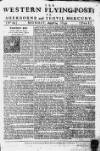 Sherborne Mercury Mon 14 Aug 1749 Page 1