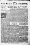 Sherborne Mercury Mon 28 Aug 1749 Page 1