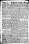 Sherborne Mercury Mon 23 Oct 1749 Page 2