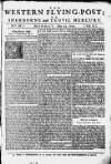 Sherborne Mercury Mon 14 May 1750 Page 1