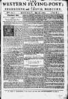 Sherborne Mercury Mon 28 May 1750 Page 1