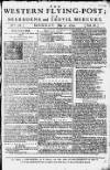 Sherborne Mercury Mon 09 Jul 1750 Page 1