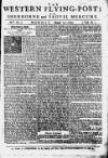 Sherborne Mercury Mon 13 Aug 1750 Page 1