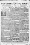 Sherborne Mercury Mon 27 Aug 1750 Page 1