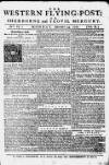 Sherborne Mercury Mon 24 Sep 1750 Page 1