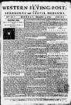 Sherborne Mercury Mon 03 Dec 1750 Page 1