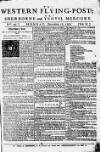 Sherborne Mercury Mon 17 Dec 1750 Page 1