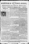 Sherborne Mercury Mon 31 Dec 1750 Page 1