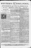 Sherborne Mercury Mon 29 Jul 1751 Page 1