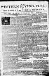 Sherborne Mercury Mon 13 Jan 1752 Page 1