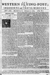 Sherborne Mercury Mon 17 Feb 1752 Page 1