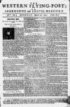 Sherborne Mercury Mon 16 Mar 1752 Page 1