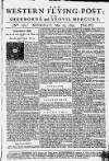 Sherborne Mercury Mon 25 May 1752 Page 1