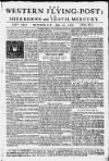 Sherborne Mercury Mon 20 Jul 1752 Page 1