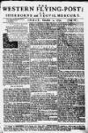 Sherborne Mercury Monday 02 October 1752 Page 1