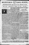 Sherborne Mercury Monday 30 October 1752 Page 1