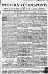 Sherborne Mercury Monday 15 January 1753 Page 1