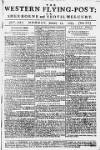 Sherborne Mercury Monday 29 January 1753 Page 1