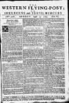 Sherborne Mercury Monday 09 April 1753 Page 1